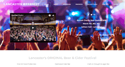 Desktop Screenshot of lancasterbeerfest.org